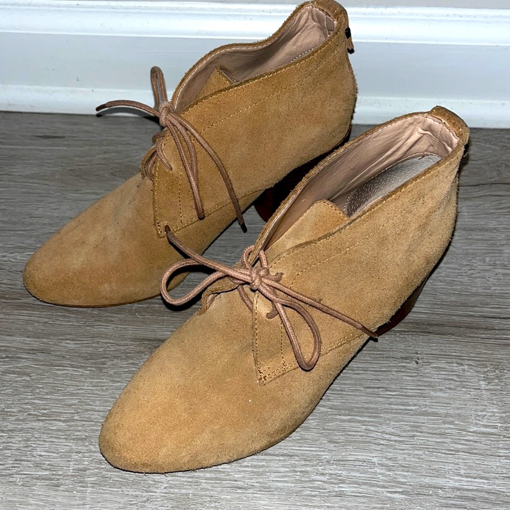 French Connection bootie heels
